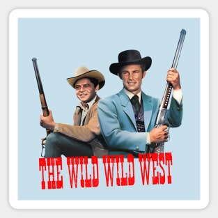 The Wild Wild West - Jim West, Artemus Gordon - 60s Sci Fi Western Magnet